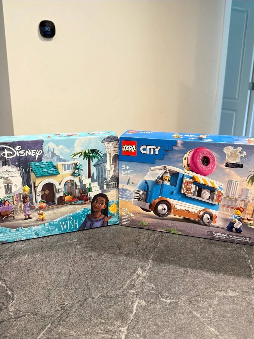 Lego NIB sealed bundle 43223 Disney Wish + 60452 building toys